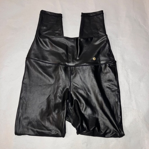 SAVVI liquid black leggings - Picture 4 of 6